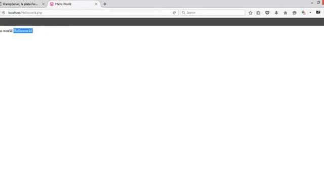 01 WAAMP Installation, Writing First PHP Program смотреть онлайн