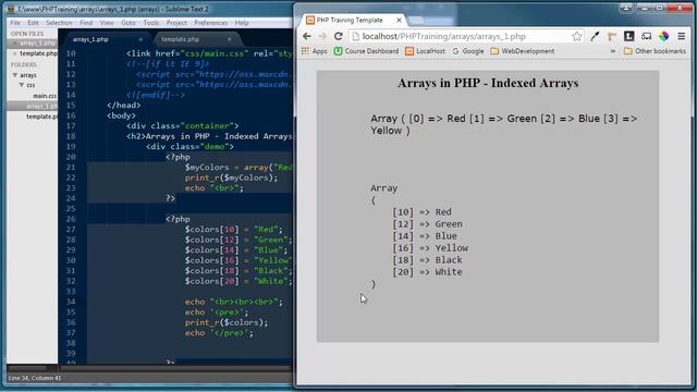 31012 - Arrays in PHP - Part 1 смотреть онлайн