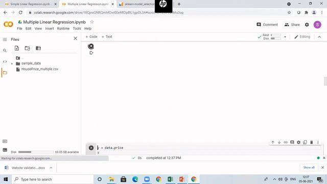 Multiple Linear Regression in Python смотреть онлайн