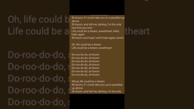 Life Could Be Dream - The Chords-1998 Version - смотреть онлайн