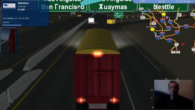 Второй летсплей игры 18 WHEELS OF STELL: PEDAL TO THE METAL смотреть онлайн