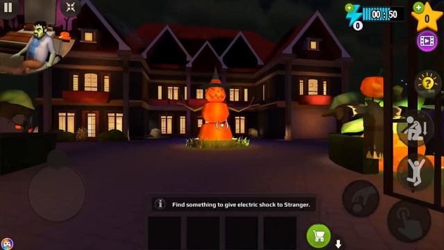 Scary Stranger 3D Halloween Update 2021 Scary Teacher Kills Cartoon Make up Night Trailer Prank смотреть онлайн