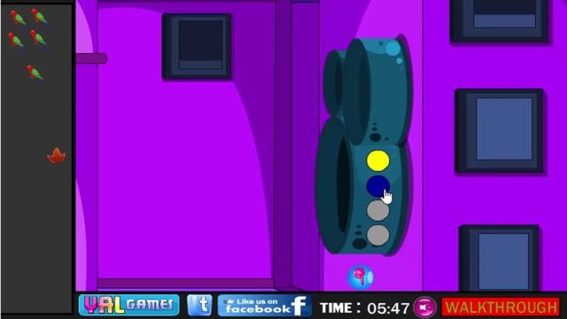Yal Escape From Blue Shelter walkthrough (YalGames) . смотреть онлайн