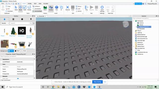[1] Roblox Studio: How to download plugins (Sry about the multiple tries, I suck at Roblox Studio смотреть онлайн