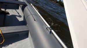 Складной РИБ под парусом, тестдрйв WINboat