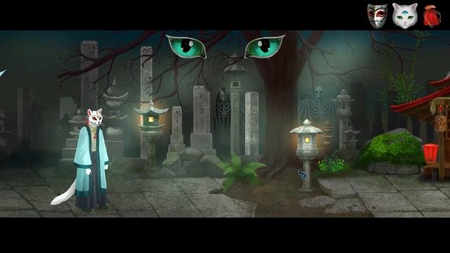 Cat and Ghostly Road. Прохождения Часть-4 смотреть онлайн