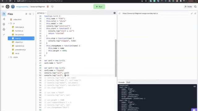 JavaScript Beginner ⭐⭐⭐⭐⭐ OBJECTS - FUNCTION AND CLASS BASED ? смотреть онлайн