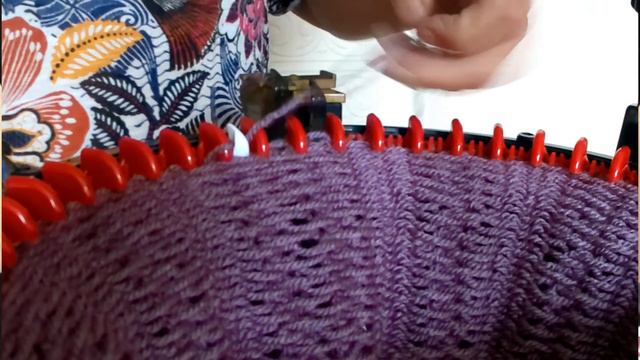 Trailing Ivy Patterned Beanie Tutorial | Sentro & Addi 48/46 & 22 | Circular Knitting Machines 🤗 смотреть онлайн