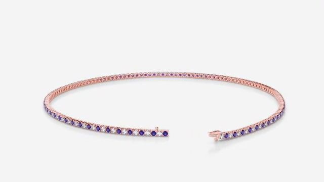 AGnSons RGold D Tanzanite Bracelet 1001 смотреть онлайн