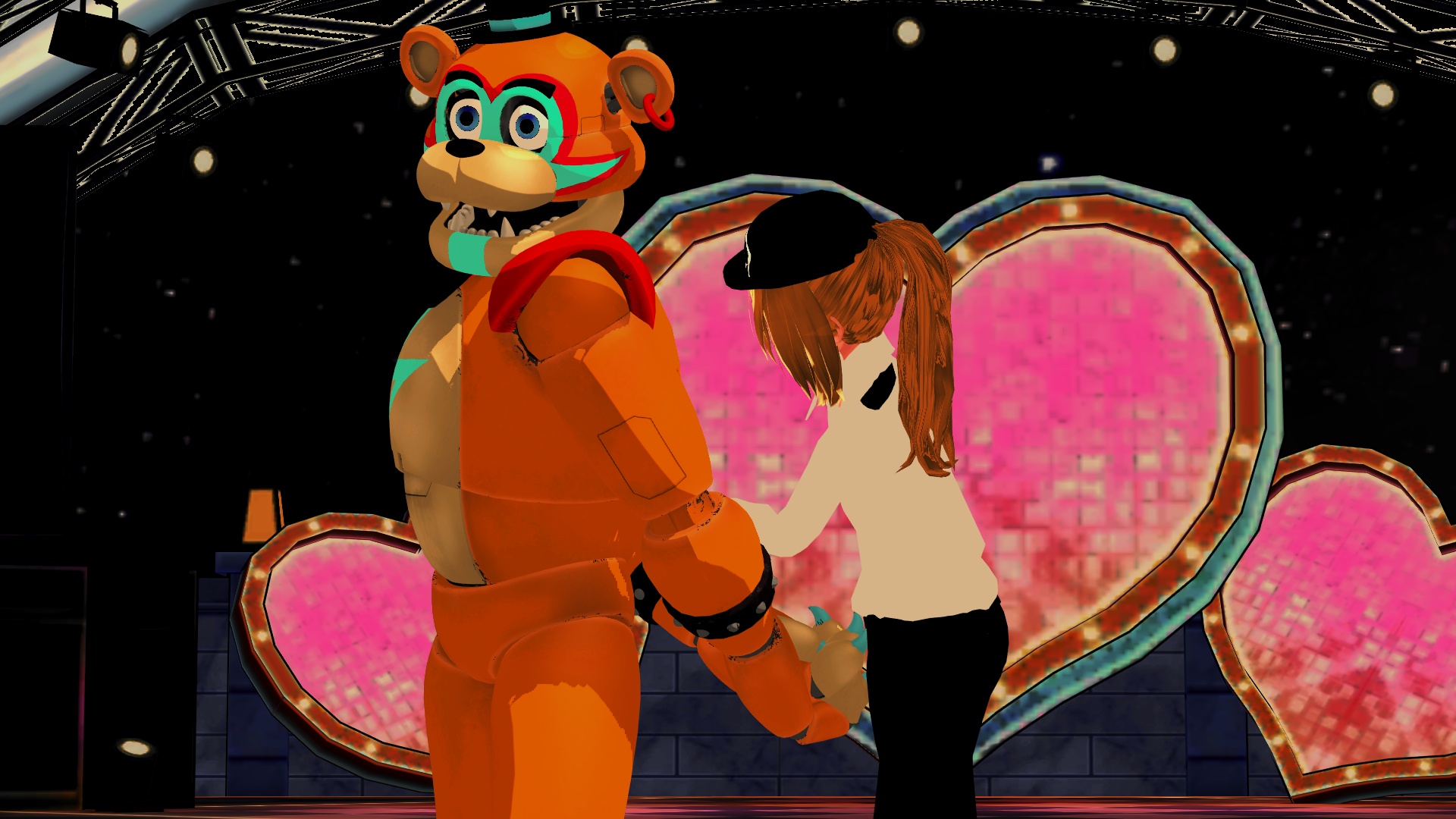[[[MMD& FNAF 9: Security Breach]]] ????, ????, ????, ????!!