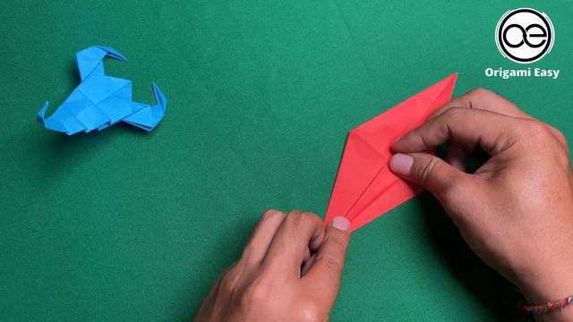 How to Make an Origami Scorpion Step by Step ? - Origami смотреть онлайн