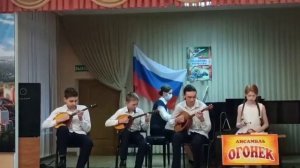 В. Темнов «Весёлая кадриль» - исп. «Образцовый любительский коллектив» ансамбль домристов «Огонёк»