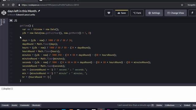 vuejs real time Get days left till end of the month смотреть онлайн