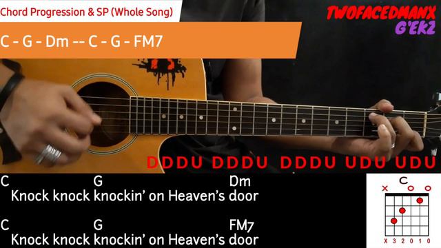 Avril Lavigne - Knockin' On Heaven's Door (Guitar Tutorial) смотреть онлайн