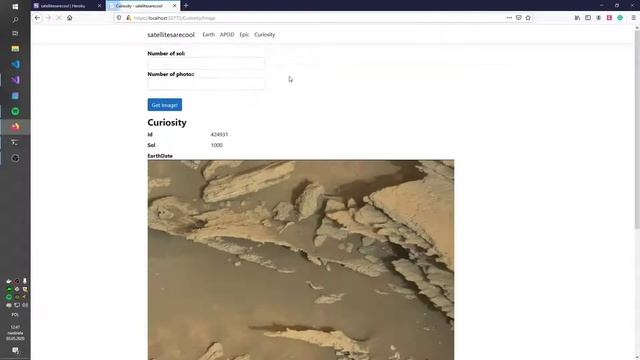 .net core mvc nasa api client app смотреть онлайн