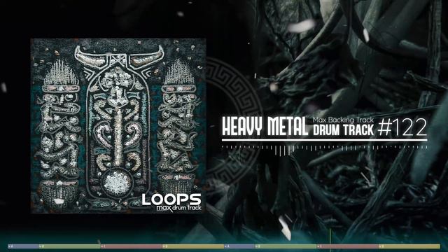 Heavy Metal Drum Track / Megadeth Style / 180 bpm смотреть онлайн
