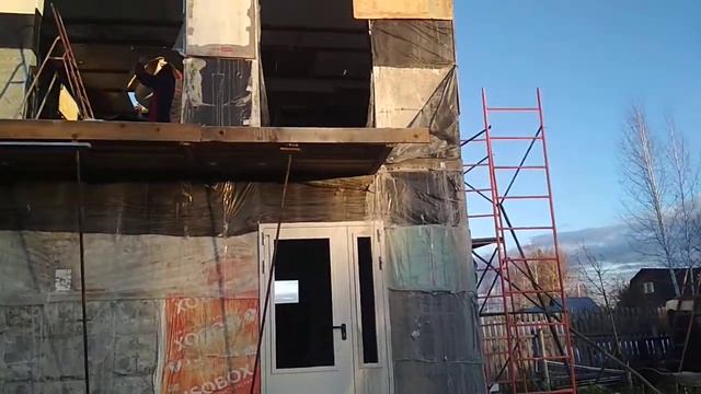 Двухэтажный дом из пенополистиролбетона смотреть онлайн