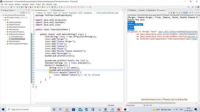 what is fail fast in java? | why iterator is fail fast? смотреть онлайн