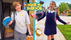 Первый день школы Катя vs Макс