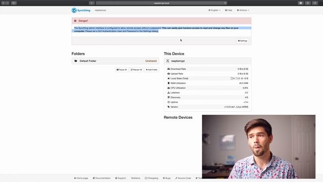 Setup Syncthing On RaspberryPi + Mac & Keep your Files in Sync! смотреть онлайн