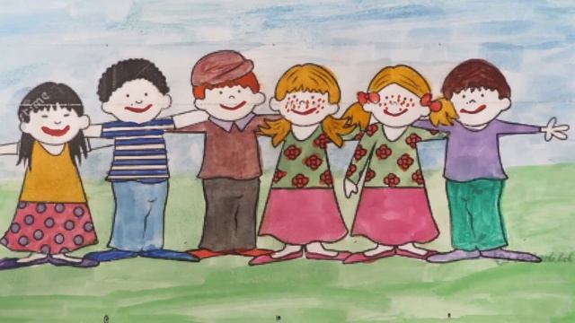 Выставка рисунков "Народный колорит." смотреть онлайн
