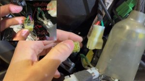 HONDA NC750X установка противотуманок в штатный разьем