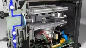 Насос дозировочный мембранный цифровой в разрезе