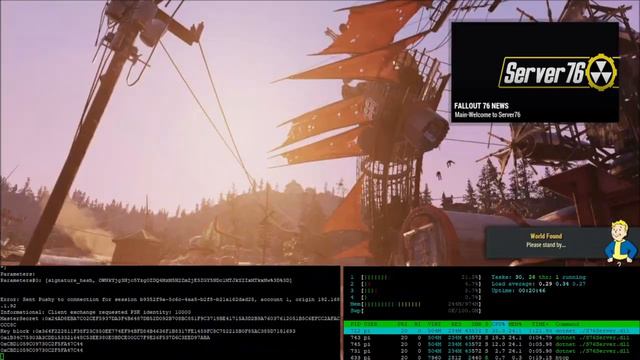 Fallout 76 offline server resource test. смотреть онлайн