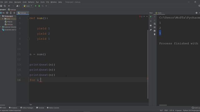 Generator Function In Python الموالدات فى لغة بايثون смотреть онлайн