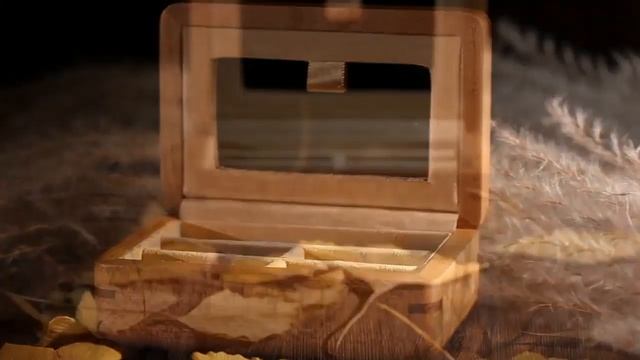 Wood Jewelry Box, Portable Travel Jewellery Organiser Storage Case With Mirror смотреть онлайн