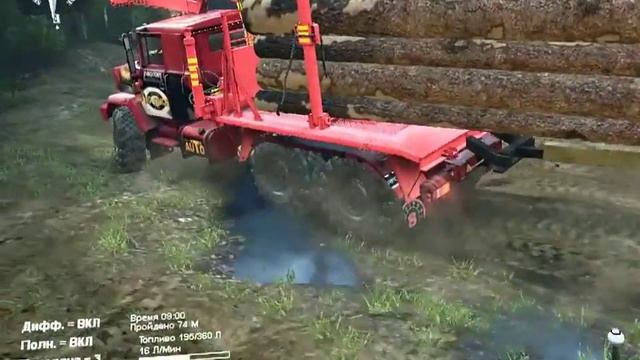 KRAZ 63221 SPIN Tires 2014 прохождение часть 10231 смотреть онлайн