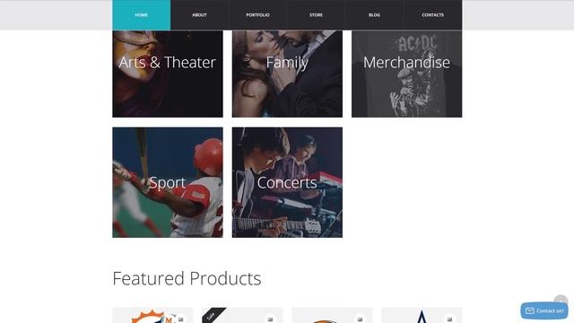 Online Tickets Store WooCommerce Theme by RockThemes Website Template - 53950 смотреть онлайн