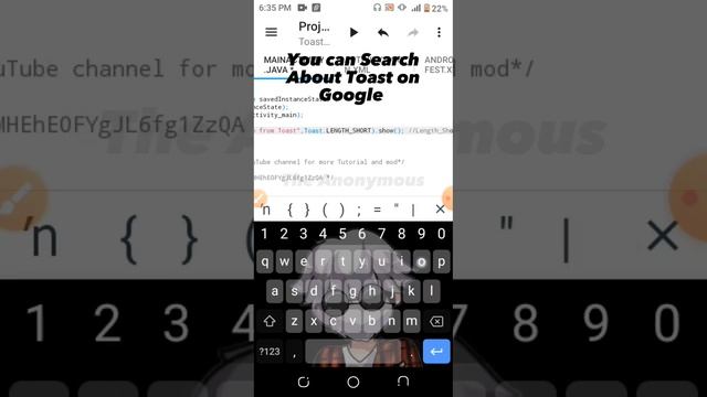 How to make Simple Toast in Aide | Toast Message | By The Anonymous смотреть онлайн