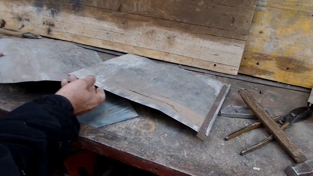 Как я изготовил из коротких отходов оцинковки длинную полосу металла смотреть онлайн