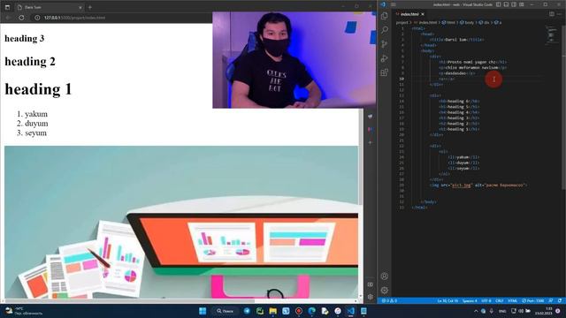 Курси Веб-Программирование HTML & CSS аз нол ба ТОҶИКӢ | Дарси 2 - ссылка ва список | AMIRILIFEE смотреть онлайн