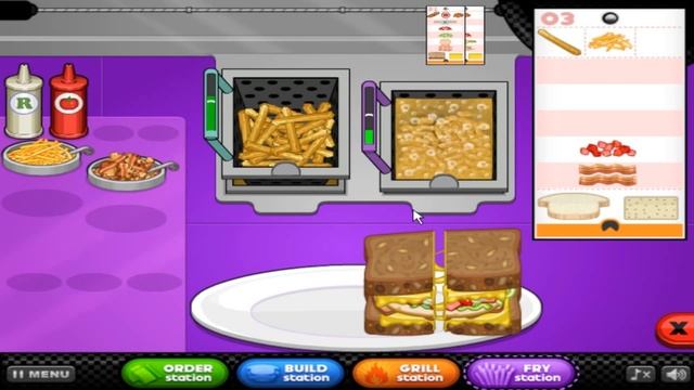 Папа Луи Сэндвичи. Играть в Папа Луи. Игра Papa's Cheeseria. [Серия 2] смотреть онлайн