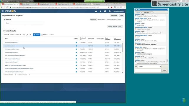 Oracle Sales Cloud Release 11-Trainning -2 смотреть онлайн