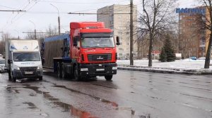В Великом Новгороде начали работу передвижные пункты весового контроля для транспорта