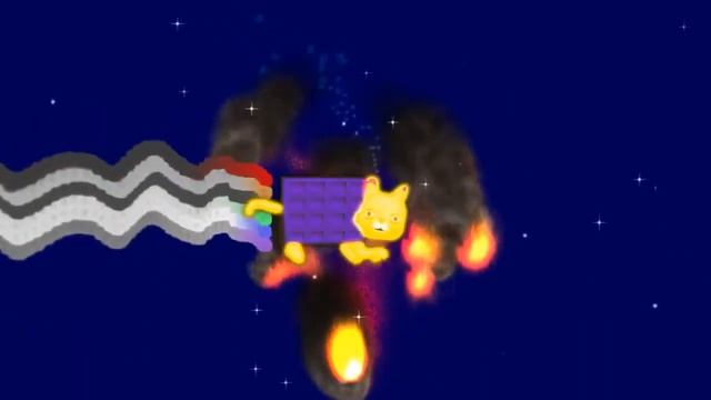 NYAN CAT starring Angry Birds ♫ 3D animated game mashup ☺ FunVideoTV Style смотреть онлайн