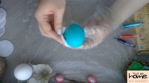 БЫСТРО и КРАСИВО. Яйца на ПАСХУ / Покраска и ДЕКОР фольгой / Easter eggs / DIY Yuli at home