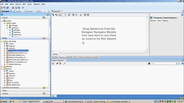 Creating an Interface in Oracle Data Integrator (ODI) смотреть онлайн