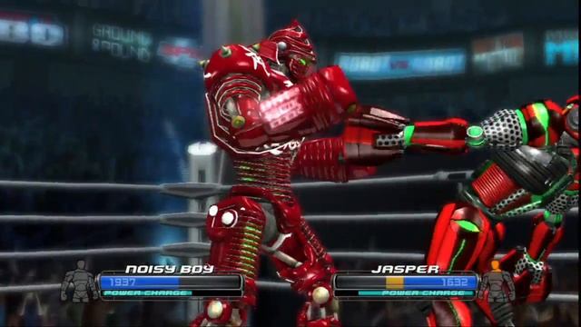 REAL STEEL PS3-The Executioner (Red NOISY BOY vs STEAMPUNK & PHOTON, JASPER, SEAHAWK) ЖИВАЯ СТАЛЬ смотреть онлайн