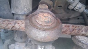 Как снять верхнюю шаровую Volkswagen T-4. без особого инструмента