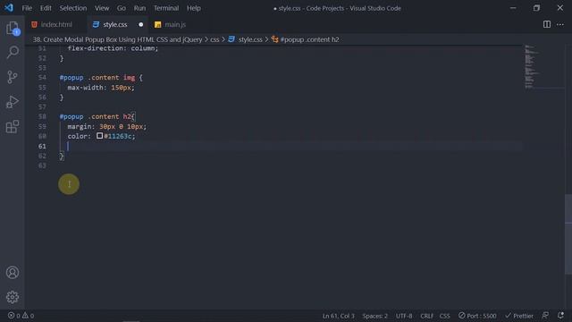 How To Create Modal Popup Box with CSS & jQuery | Newsletter Popup Box смотреть онлайн