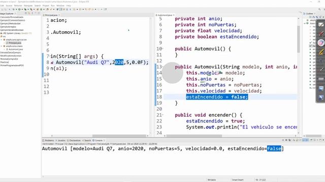 Variable boolean java (Eclipse) смотреть онлайн