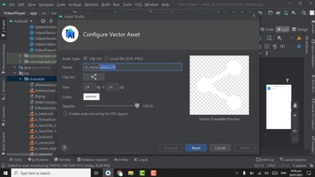 Video Player App in Android Studio (Part 11) | Create a Bottom Sheet Dialog in Android смотреть онлайн