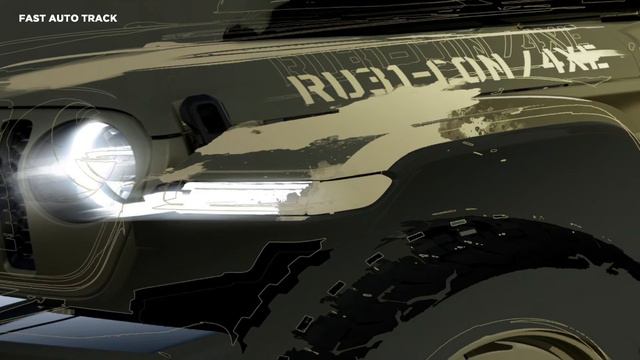 Jeep Teases Military Inspired Wrangler Rubicon 4xe - For Easter Safari смотреть онлайн