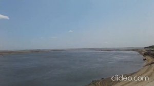 Дамба каховского водохранилища.часть 2.