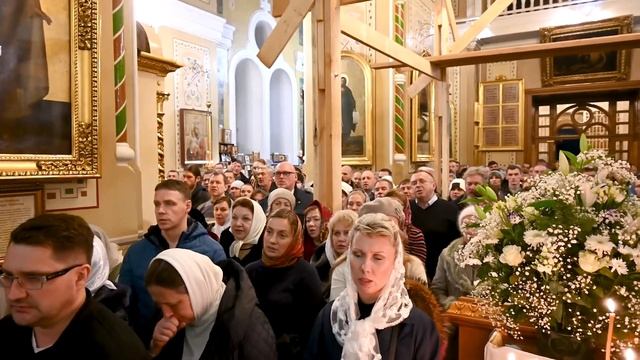 Спасо-Парголовский храм. Рождество Христово -2020г. смотреть онлайн