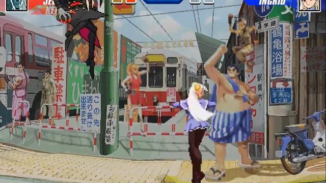 Fighting Game Bosses 160. Capcom Fighting Evolution - Ingrid mid-boss battle смотреть онлайн
